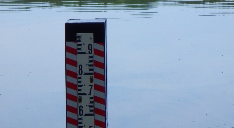 High water Level – Gauge Installed Near Boat Launch